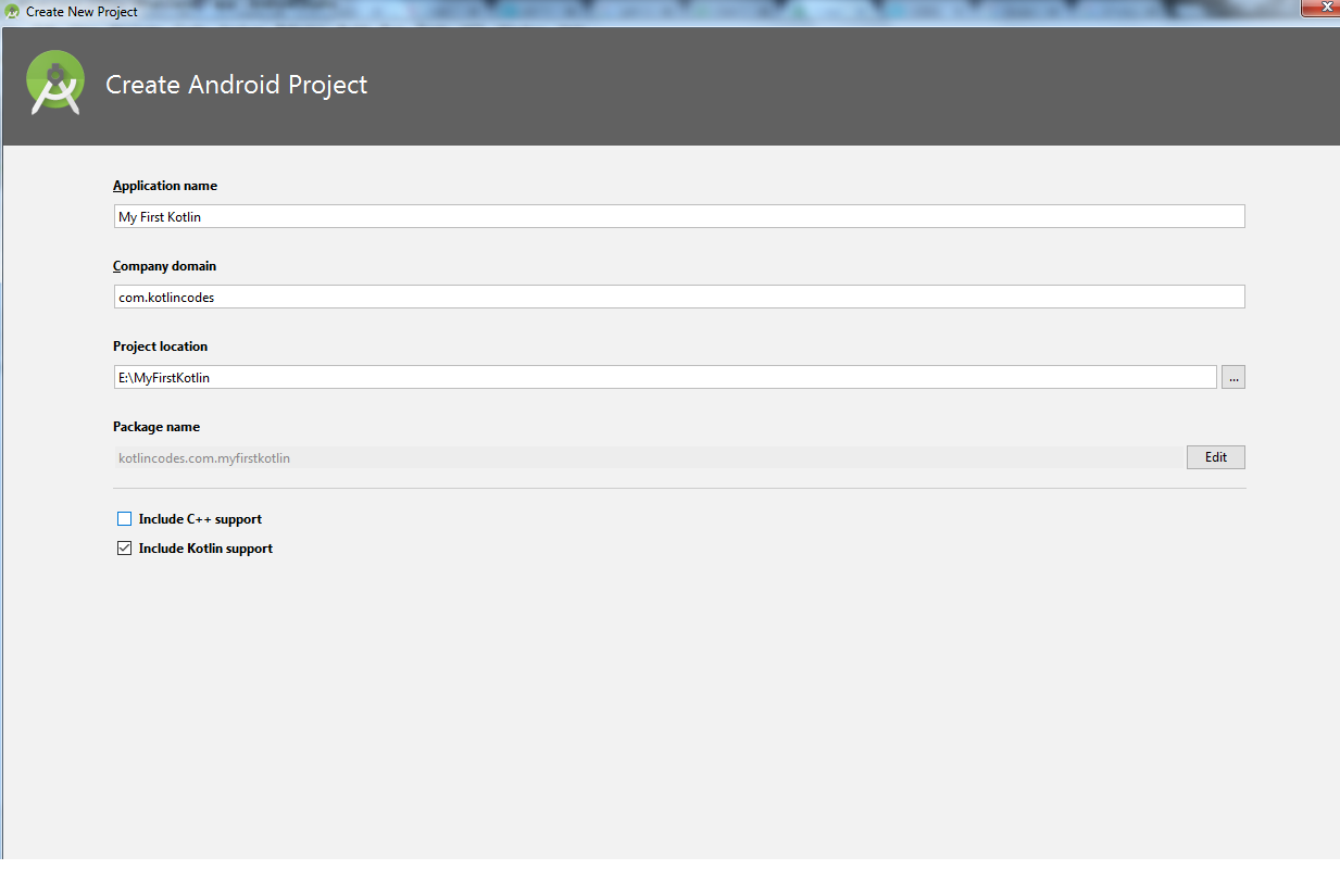 Get Started with Kotlin in Android studio