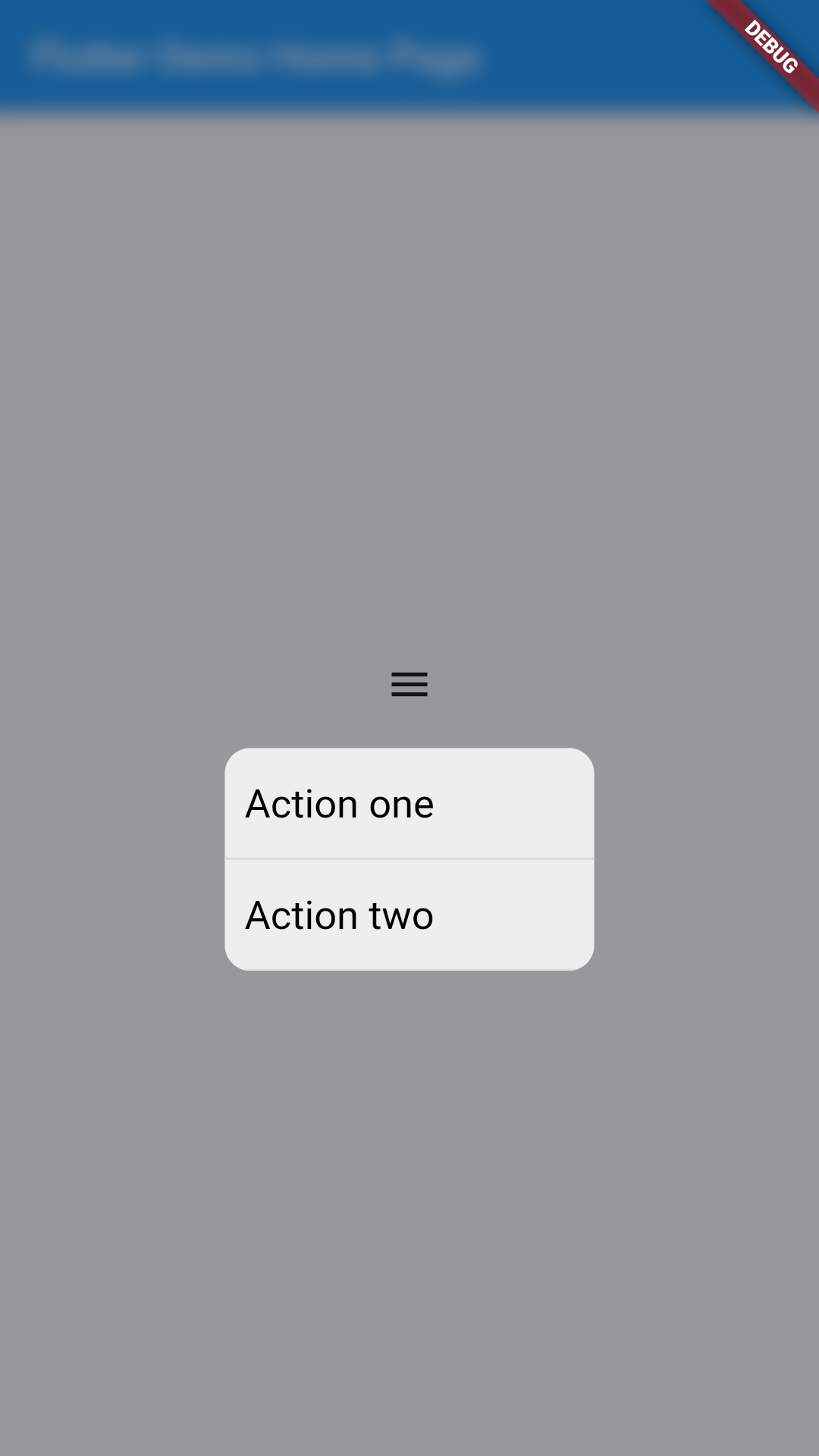 CupertinoContextMenu-iOS Styling-Flutter